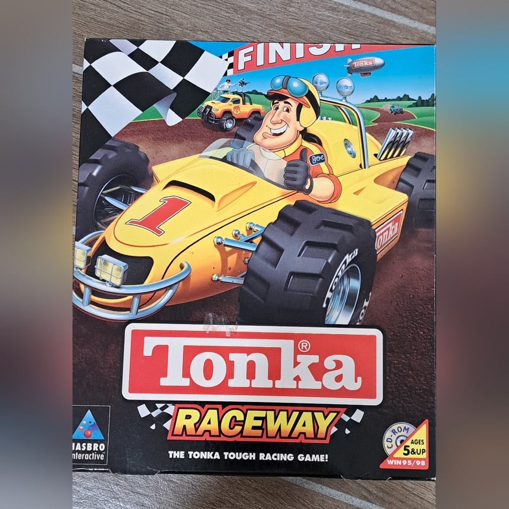 BIG BOX Tonka Raceway (PC, 1999) Windows PC GAME NEW SEALED